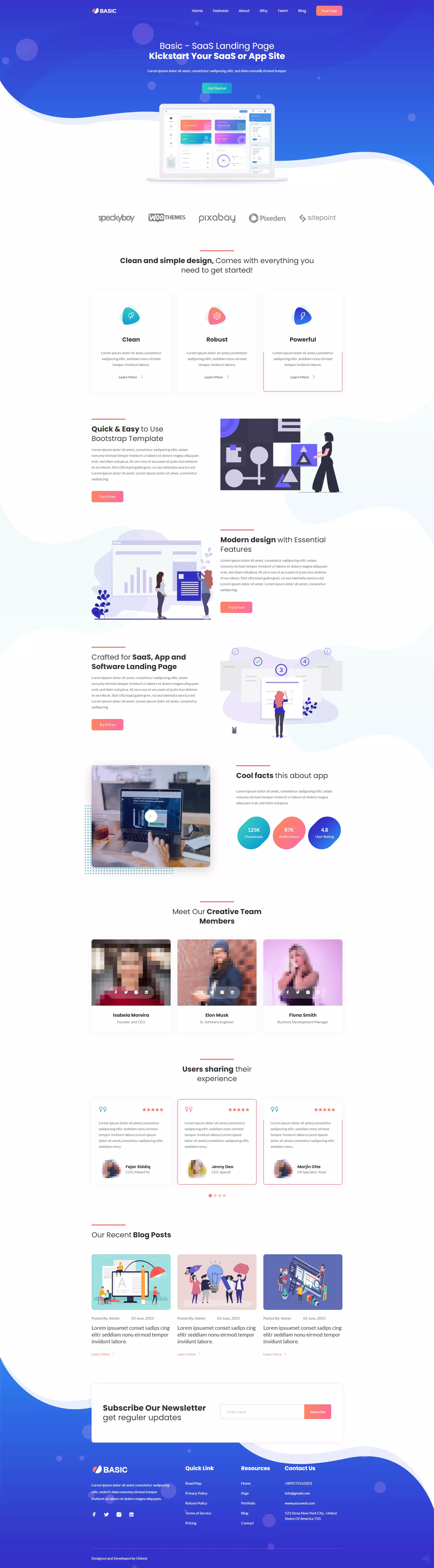 basic Website Template