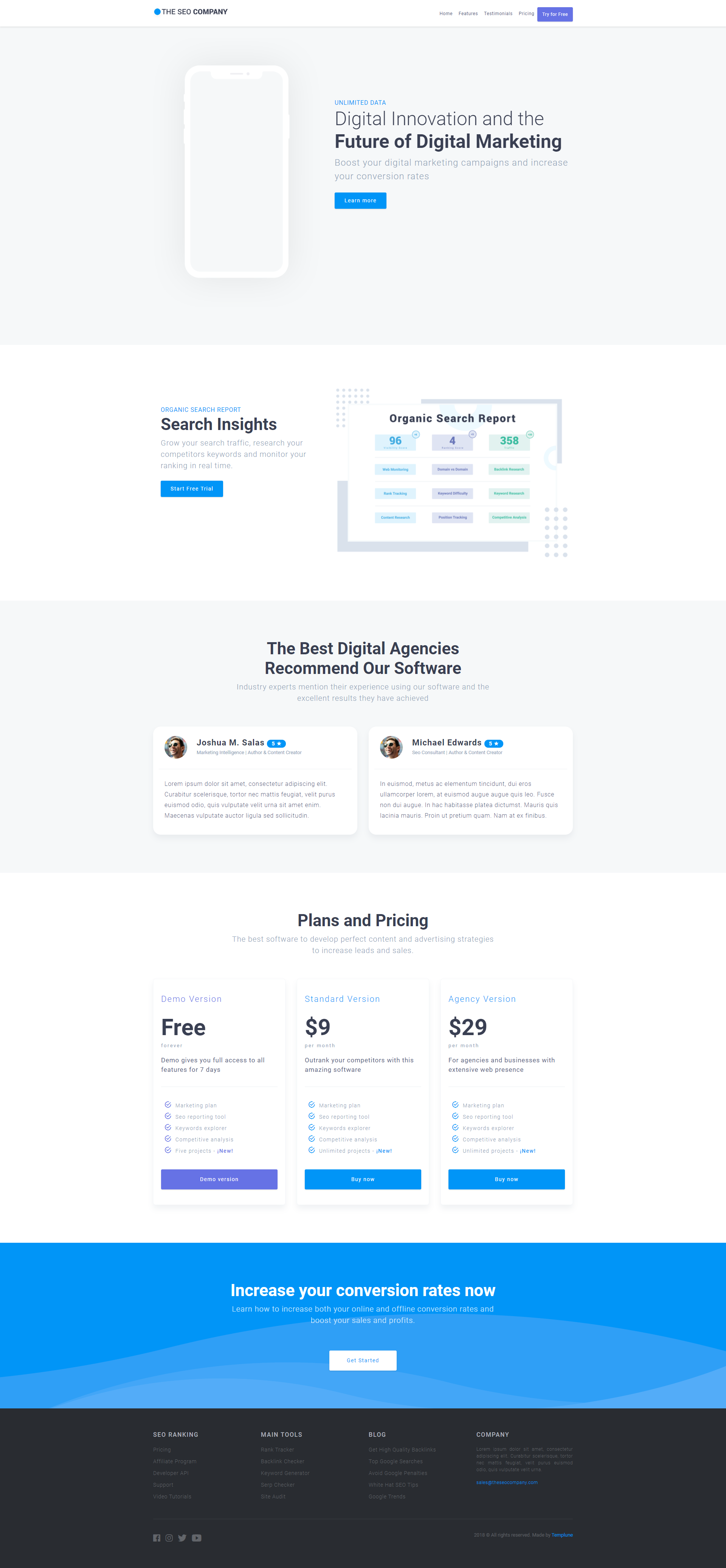 seocompany Website Template