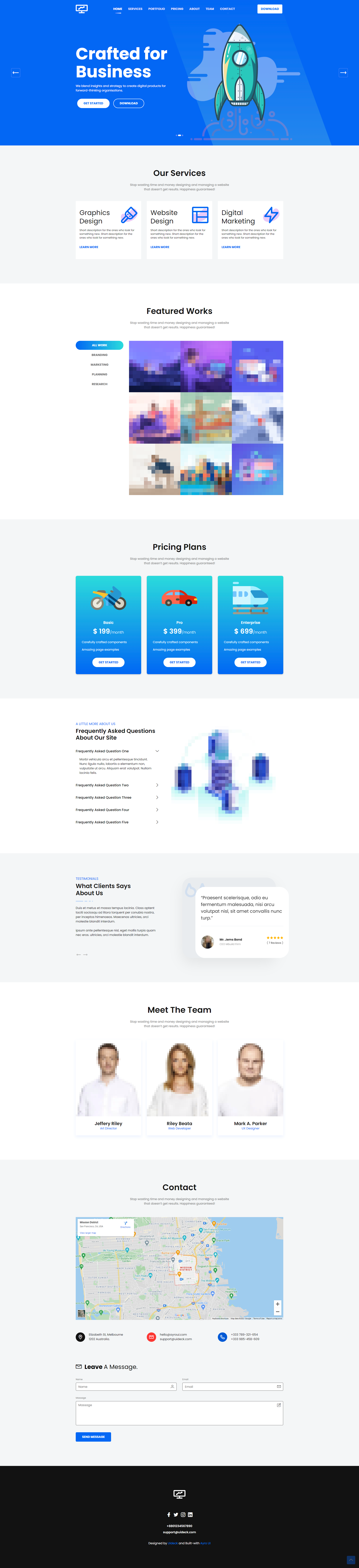 smash Website Template