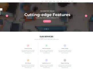 essence Website Template