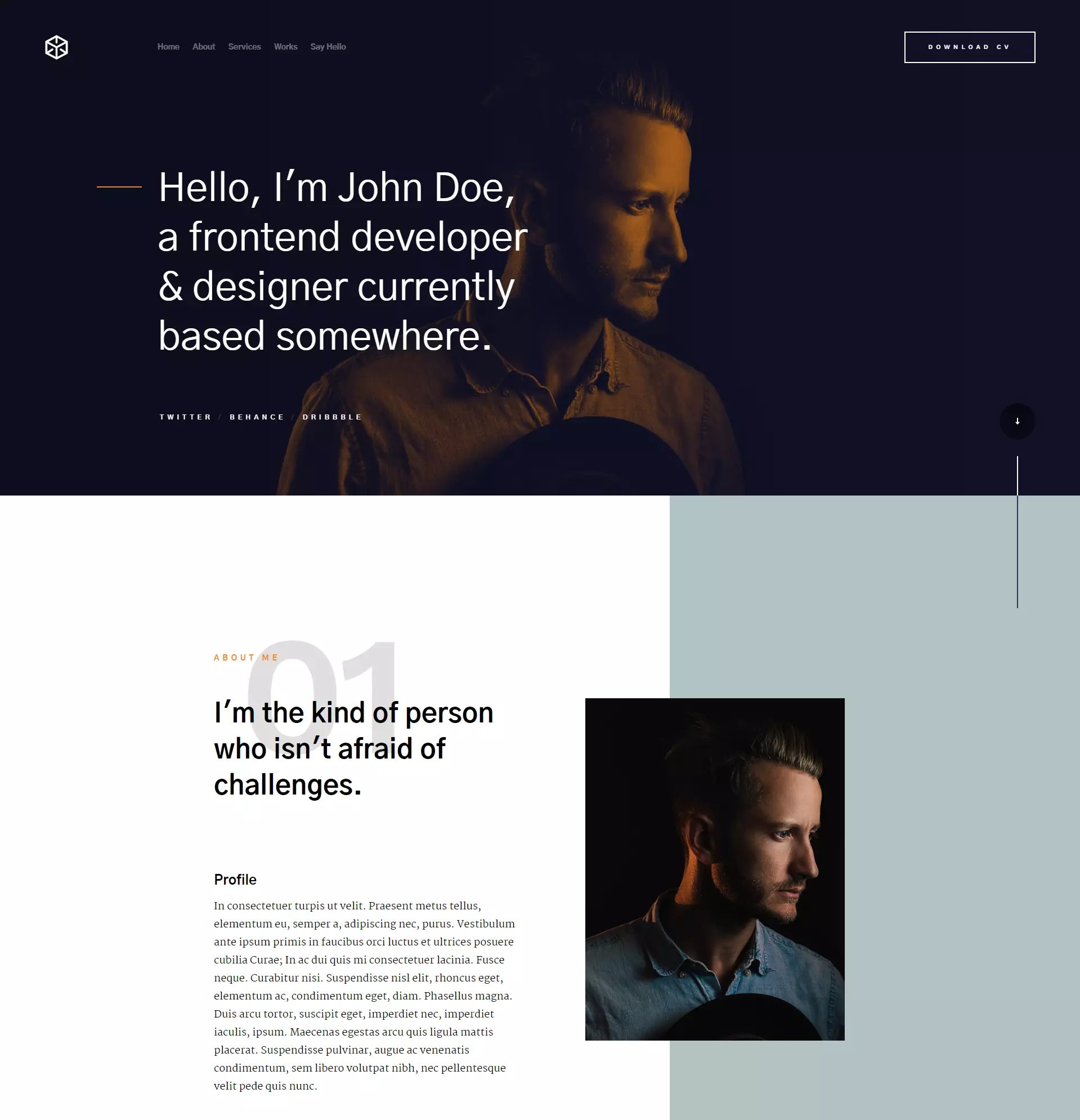 ethos Website Template