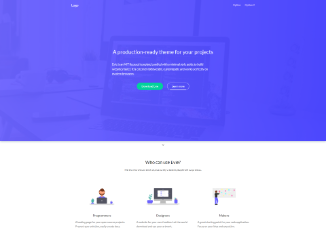 evie Website Template