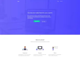 evie Website Template