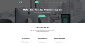 mate Website Template