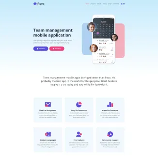 Pavo Website Template