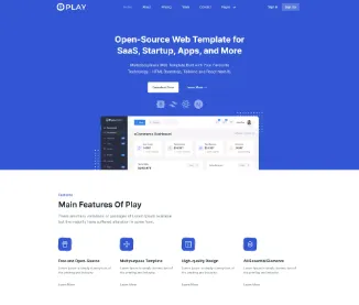 Play Bootstrap Template