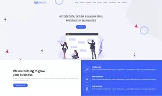 stack Website Template