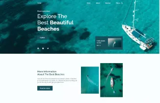 Travel Website Template